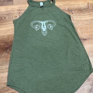 Women empowerment tank- moon phases & uterus